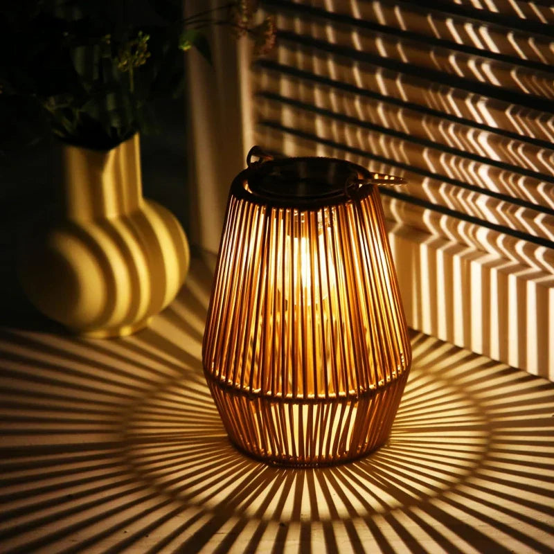 👻 Halloween Sale 49% OFF 👻 Kaliiqo™ Solar Radiant Rattan Glow Lantern