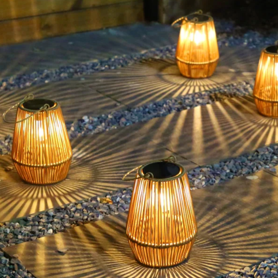👻 Halloween Sale 49% OFF 👻 Kaliiqo™ Solar Radiant Rattan Glow Lantern