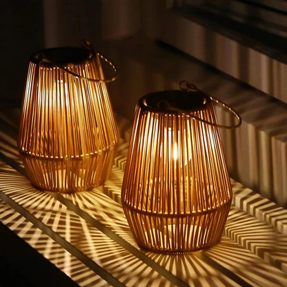👻 Halloween Sale 49% OFF 👻 Kaliiqo™ Solar Radiant Rattan Glow Lantern