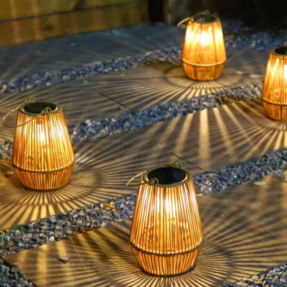 👻 Halloween Sale 49% OFF 👻 Kaliiqo™ Solar Radiant Rattan Glow Lantern